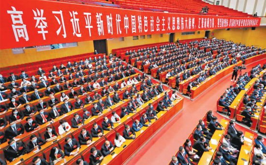 　6月26日，河南省“两优一先”表彰大会在郑州召开 (记者 蔡迅翔 摄)