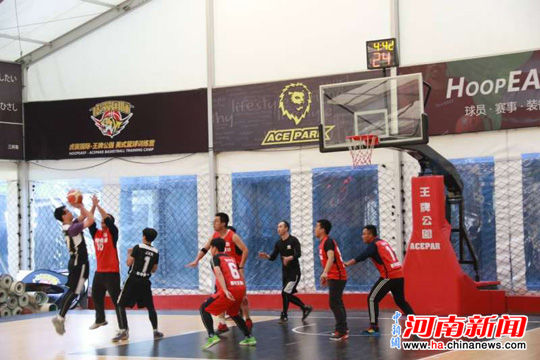中铁建设集团华中分公司首届篮球赛举行